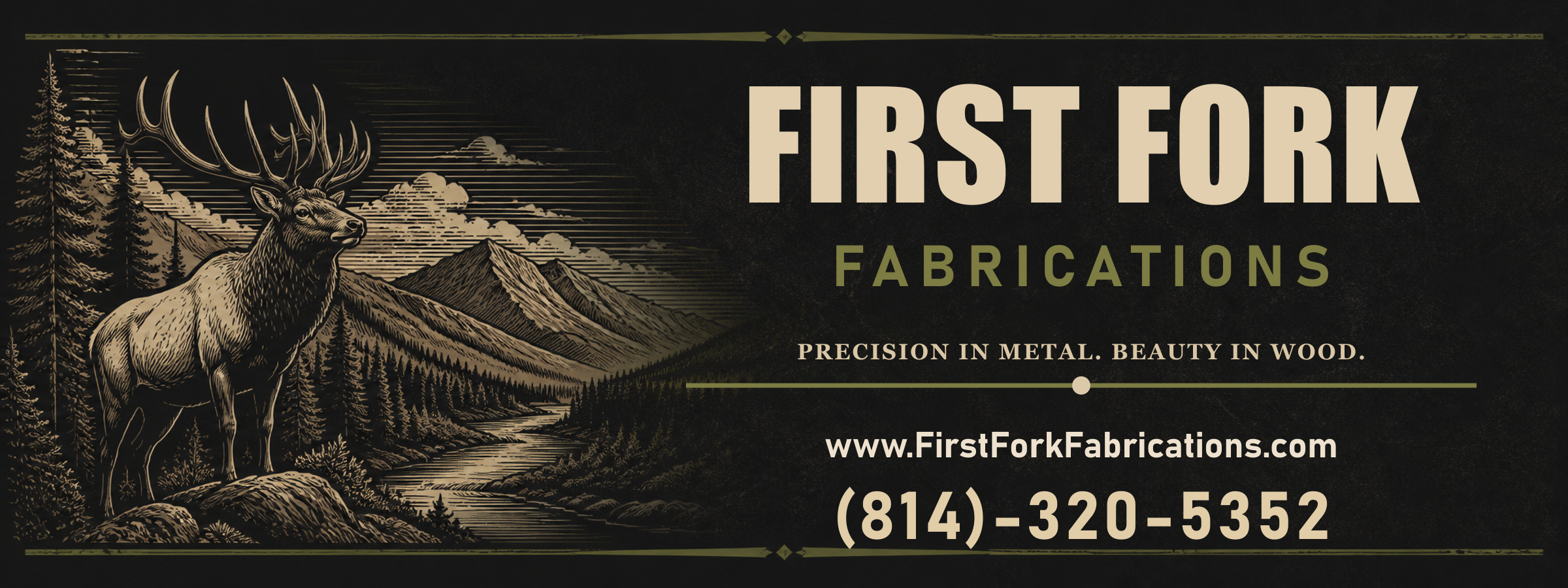 First Fork Fabrications — precision in metal, beauty in wood — (814) 320-5352